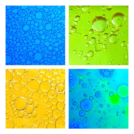 Coaster Set Bubbles