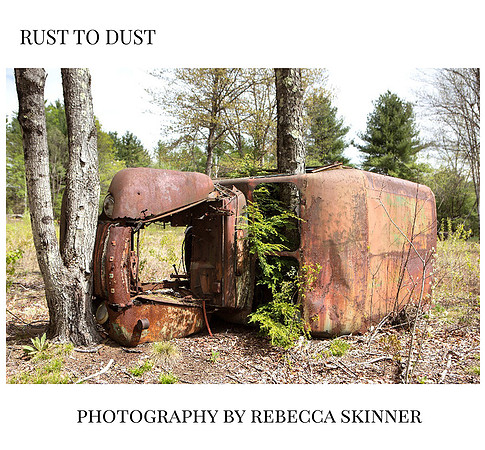 Rust to Dust, 12x12 Hardcover Book, 58 pages featuring over  100 classic car images.
